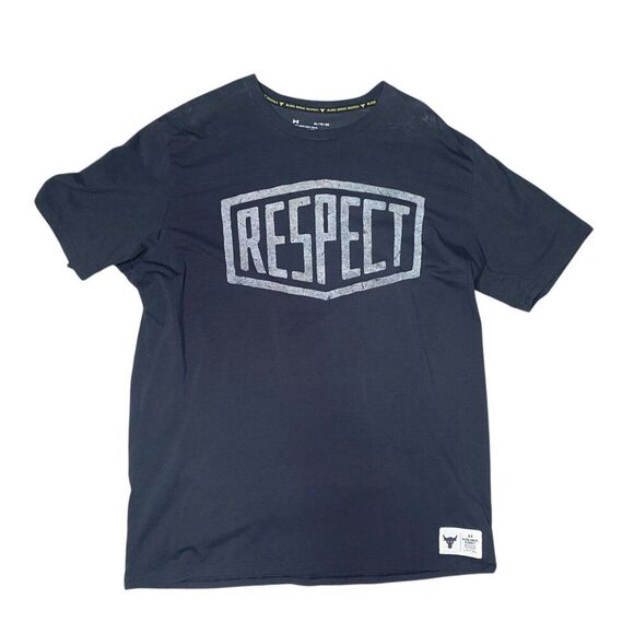 Under Armour Project Rock Respect T-shirt Size XL - Picture 1 of 4